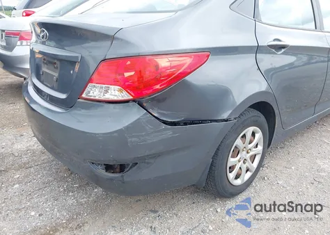 2013 Hyundai Accent Gls из США, поврежденный, VIN KMHCT4AE2DU318217
